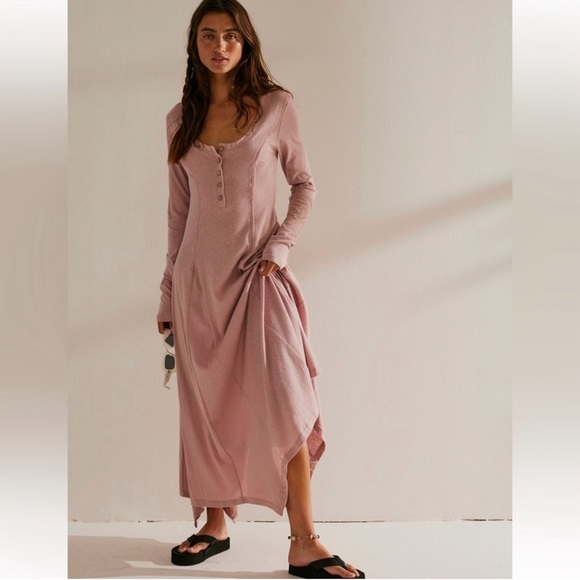 NWT Free People Morgan Henley Maxi - S & M - Picture 5 of 9